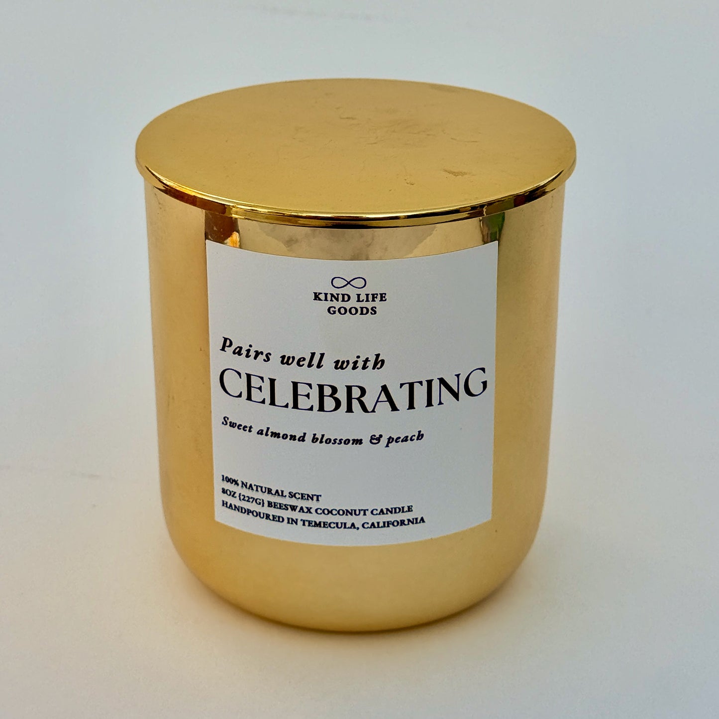 Pairs well with Celebrating Candle