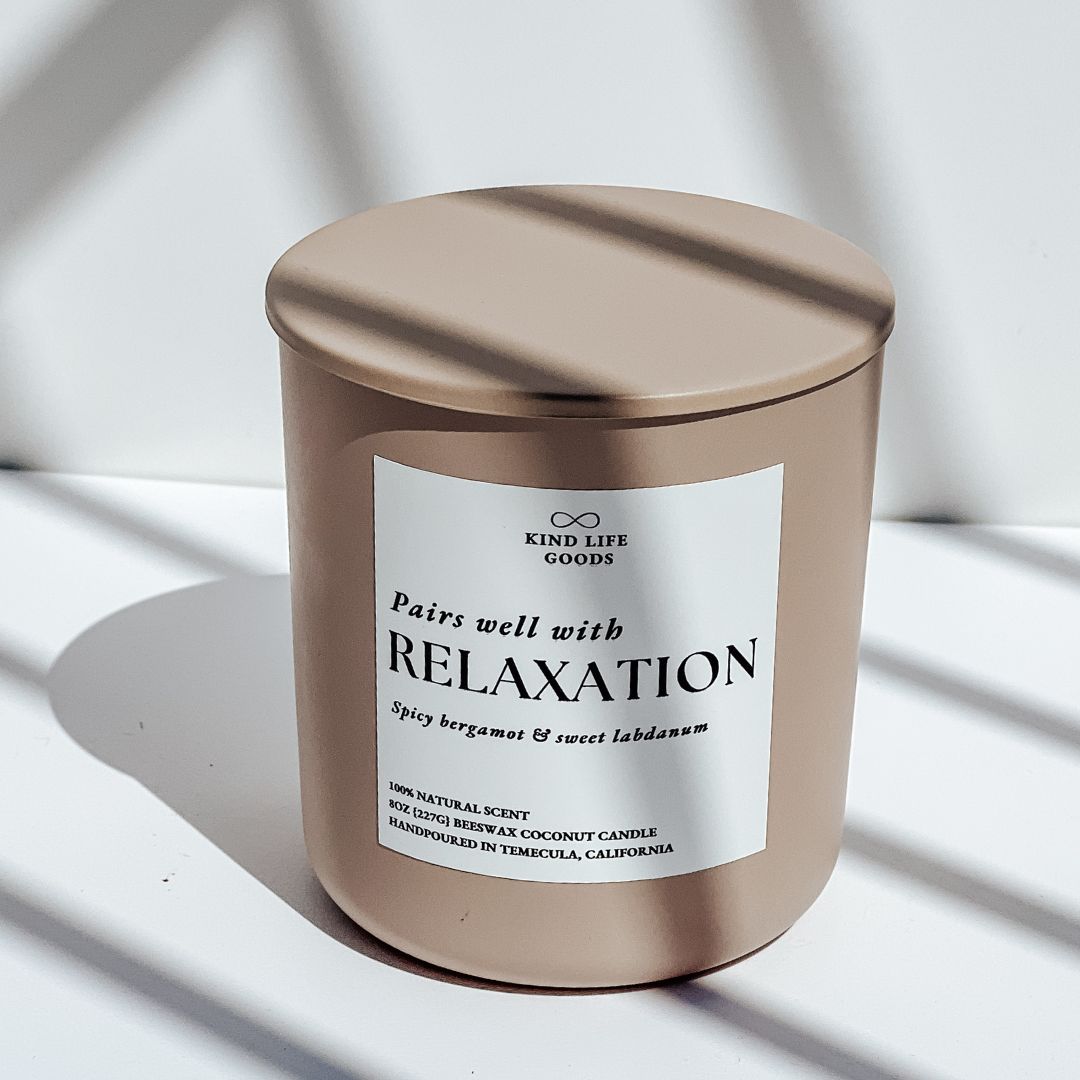 Pairs well with Relaxation Candle